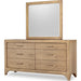 Modus Furniture Brentwood Drs Mirror  Brioche 655450509926 VV2K83 Image 6