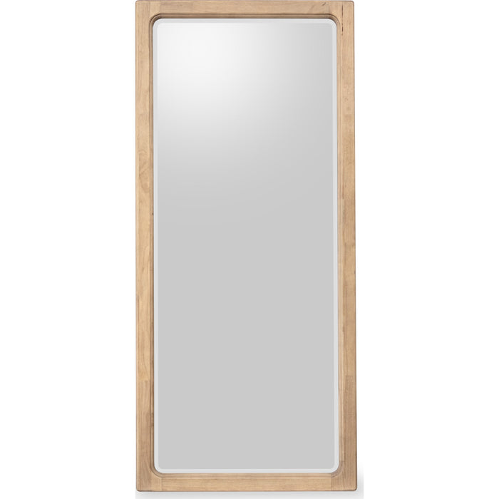 Modus Furniture Brentwood Flr Mirror  Brioche 655450509933 VV2K83FL Image 1