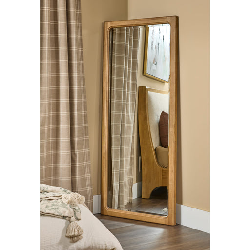 Modus Furniture Brentwood Flr Mirror  Brioche 655450509933 VV2K83FL Main Image