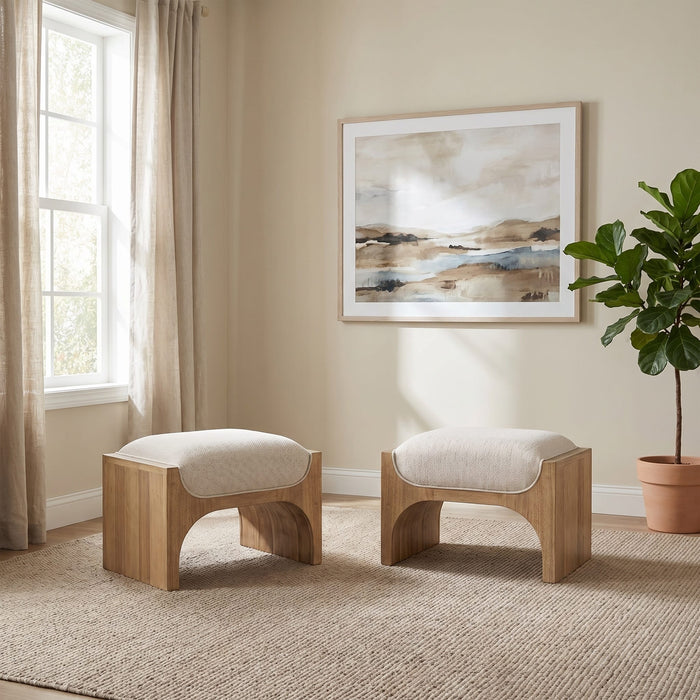 Modus Furniture Brentwood Ottoman  Hvst WvBc 655450509964 VV2K91 Main Image