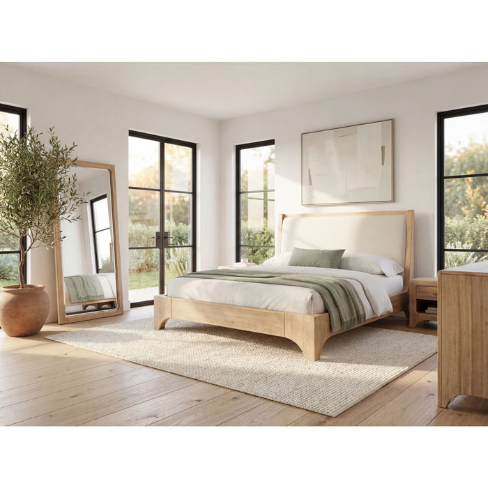 Modus Furniture Brentwood WdUph Bd  BrBc  VV2KH  Image 11