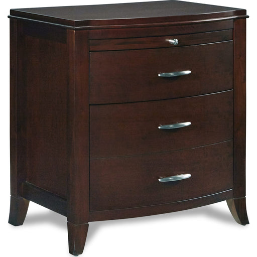 Modus Furniture Brighton Charging Station Nightstand in Cinnamon 655450062551 BR1581P Image 4