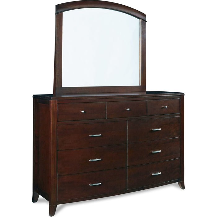 Modus Furniture Brighton Nine Drawer Dresser In Cinnamon (2024) 655450431470 BR1582A Image 4