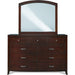 Modus Furniture Brighton Nine Drawer Dresser In Cinnamon (2024) 655450431470 BR1582A Image 5