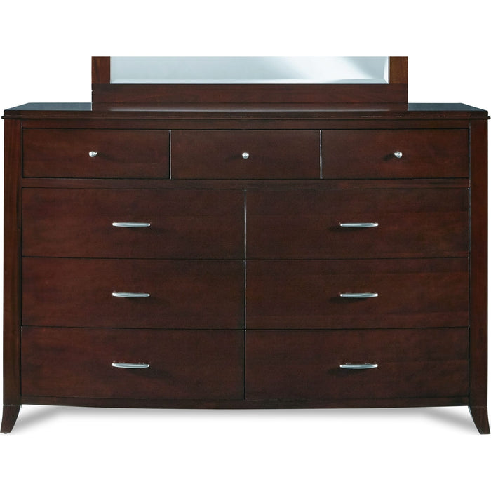 Modus Furniture Brighton Nine Drawer Dresser In Cinnamon (2024) 655450431470 BR1582A Image 6
