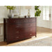 Modus Furniture Brighton Nine Drawer Dresser In Cinnamon (2024) 655450431470 BR1582A Main Image