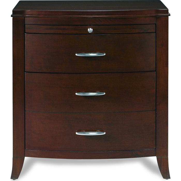 Modus Furniture Brighton Two Drawer Nightstand in Cinnamon 655450107801 BR1581 Image 4
