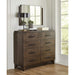 Modus Furniture Broderick Chesser Mirror in Wild Oats Brown 655450334474 EQY683C Image 1