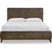 Modus Furniture Broderick Wood Panel Bed in Wild Oats Brown  EQY6A  Image 4