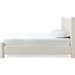 Modus Furniture Burke Upholstered Platform Bed in Cottage Cheese Boucle  MQMZH  Image 6