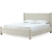 Modus Furniture Burke Upholstered Platform Bed in Cottage Cheese Boucle  MQMZU  Image 5