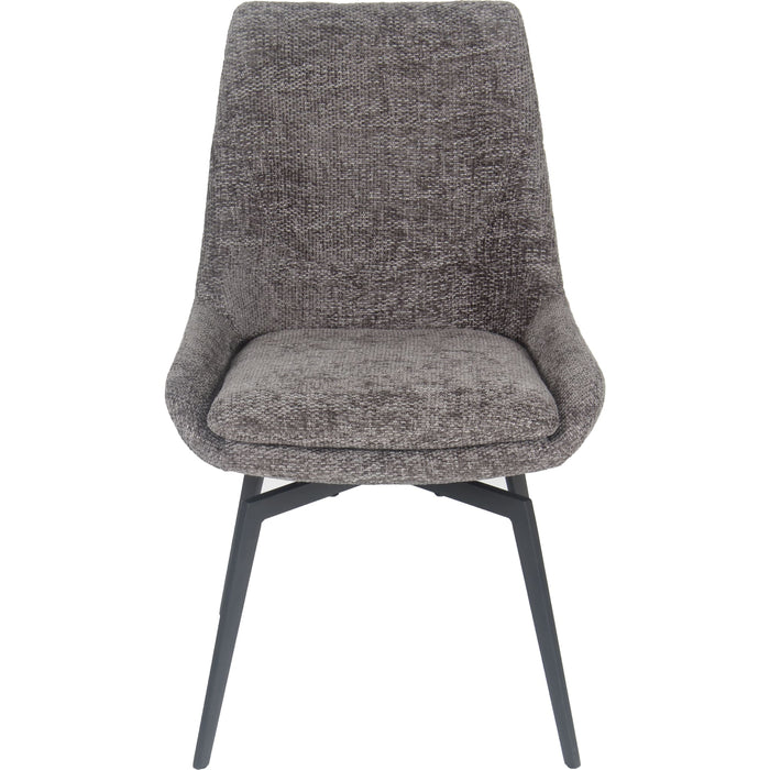 Modus Furniture CEO 180 Degree Return Swivel Upholstered Dining Chair in Oyster 655450468308 TGXB64 Image 1