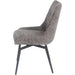 Modus Furniture CEO 180 Degree Return Swivel Upholstered Dining Chair in Oyster 655450468308 TGXB64 Image 4