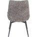 Modus Furniture CEO 180 Degree Return Swivel Upholstered Dining Chair in Oyster 655450468308 TGXB64 Image 5