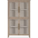 Modus Furniture Camden Four Door Shiplap Curio in Chai 655450445491 QATK80 Image 3