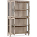 Modus Furniture Camden Four Door Shiplap Curio in Chai 655450445491 QATK80 Image 4
