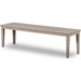 Modus Furniture Camden Oak Wood Bench in Chai 655450458248 QATK65 Image 1