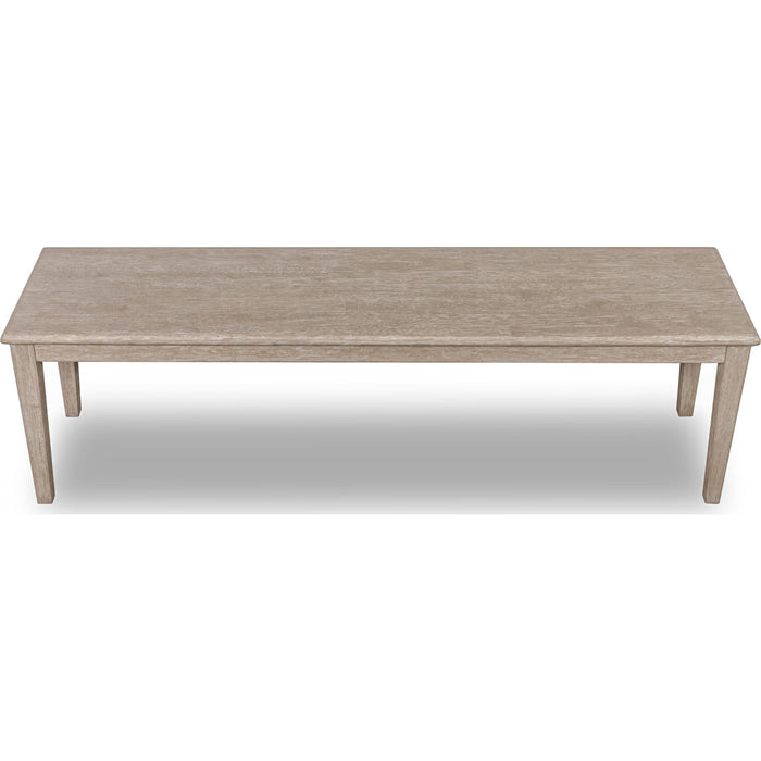 Modus Furniture Camden Oak Wood Bench in Chai 655450458248 QATK65 Image 4