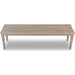 Modus Furniture Camden Oak Wood Bench in Chai 655450458248 QATK65 Image 4