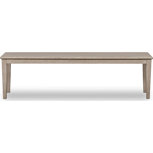 Modus Furniture Camden Oak Wood Bench in Chai 655450458248 QATK65 Main Image