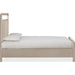 Modus Furniture Camden Shiplap Oak Wood Platform Bed in Chai  QATKH  Image 2
