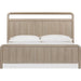 Modus Furniture Camden Shiplap Oak Wood Platform Bed in Chai  QATKH  Image 3