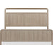 Modus Furniture Camden Shiplap Oak Wood Platform Bed in Chai  QATKH  Image 7