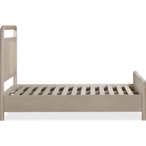 Modus Furniture Camden Shiplap Oak Wood Platform Bed in Chai  QATKH  Image 9
