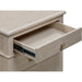 Modus Furniture Camden Three Drawer Oak Wood Nightstand in Chai 655450436628 QATK81B Image 4