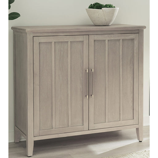 Modus Furniture Camden Two Door Two Drawer Bar Cabinet with Stemware Rack and Wine Rack in Chai 655450437090 QATK79 Main Image