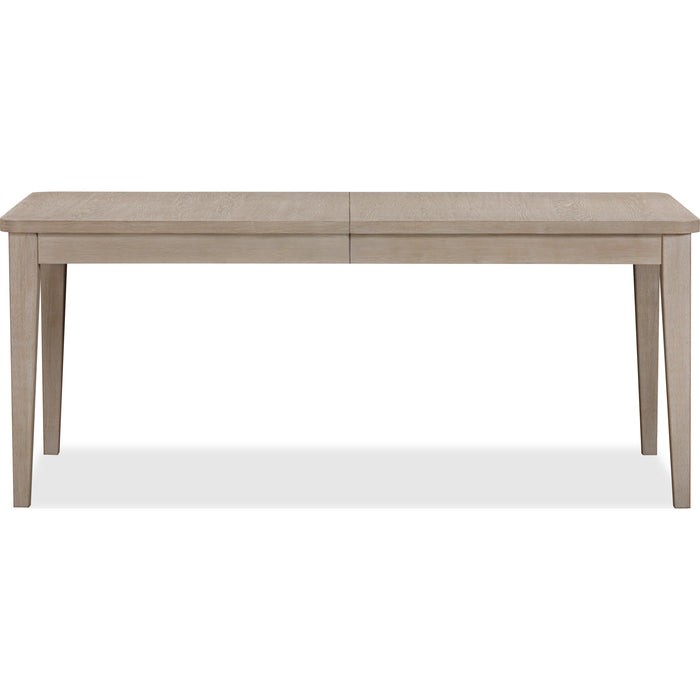 Modus Furniture Camden Two Drawer Extendable Dining Table in Chai 655450437052 QATK60 Image 1