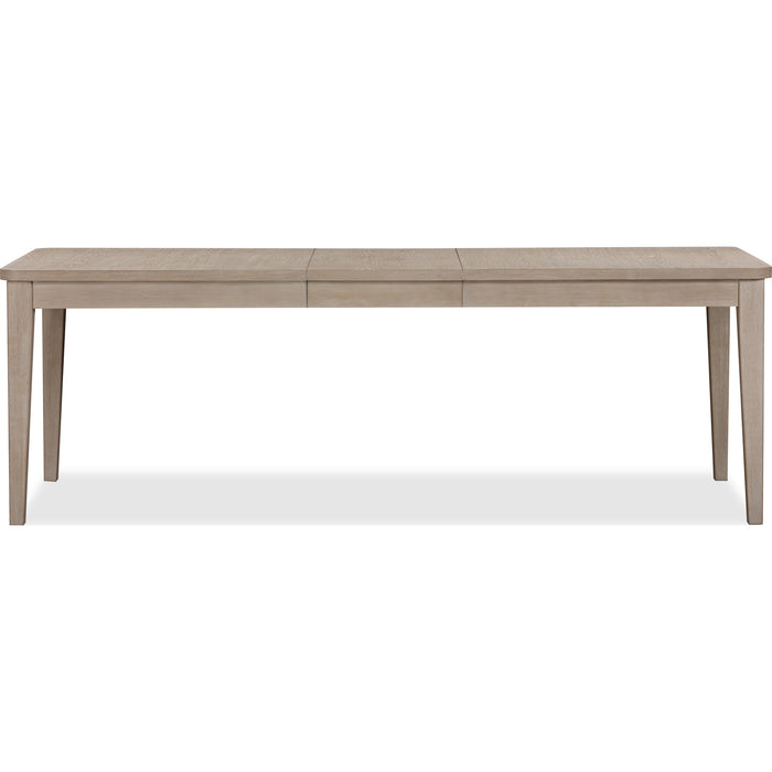 Modus Furniture Camden Two Drawer Extendable Dining Table in Chai 655450437052 QATK60 Image 2