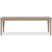 Modus Furniture Camden Two Drawer Extendable Dining Table in Chai 655450437052 QATK60 Image 2