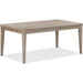 Modus Furniture Camden Two Drawer Extendable Dining Table in Chai 655450437052 QATK60 Image 4