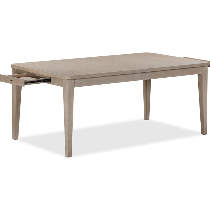 Modus Furniture Camden Two Drawer Extendable Dining Table in Chai 655450437052 QATK60 Image 5