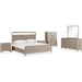 Modus Furniture Camden Wall or Dresser Mirror in Chai 655450436642 QATK83 Image 5