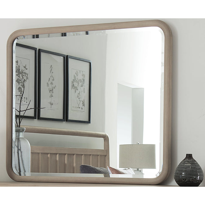 Modus Furniture Camden Wall or Dresser Mirror in Chai 655450436642 QATK83 Main Image