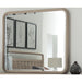 Modus Furniture Camden Wall or Dresser Mirror in Chai 655450436642 QATK83 Main Image