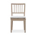 Modus Camden Wood Dining Chair with Detachable Cushion in Chai and OatImage 1