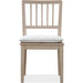 Modus Furniture Camden Wood Dining Chair with Detachable Cushion in Chai and Oat 655450437069 QATK63 Image 1