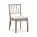 Modus Camden Wood Dining Chair with Detachable Cushion in Chai and OatImage 2