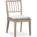 Modus Furniture Camden Wood Dining Chair with Detachable Cushion in Chai and Oat 655450437069 QATK63 Image 2