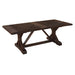 Modus Cameron Solid Wood Extension Dining Table in Antique CharcoalImage 5