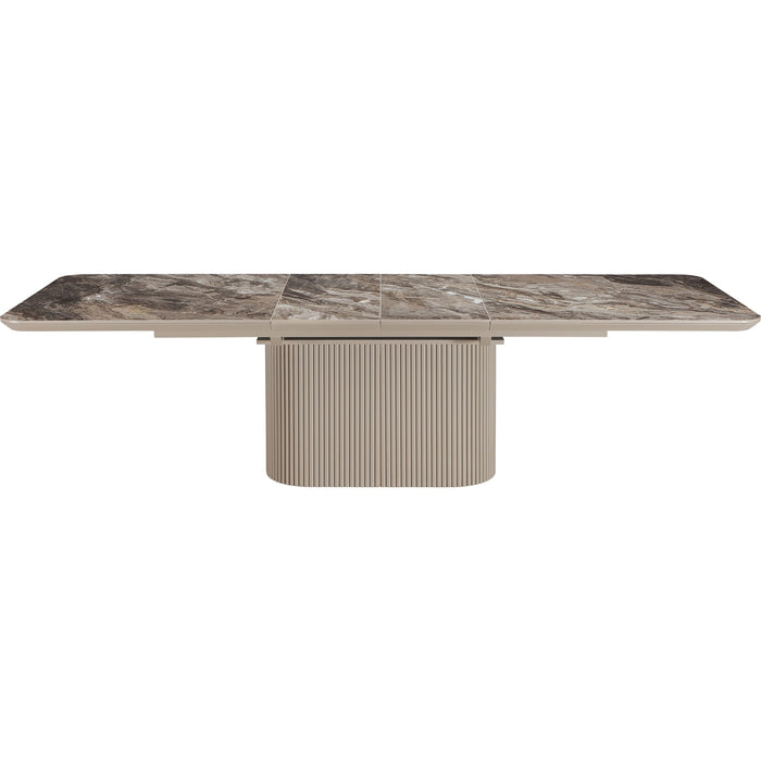 Modus Furniture Cannon Dbl Ext Dn Tbl  MrlTp 655450554896 PWTQ61 Main Image