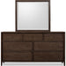 Modus Furniture Carlisle Dresser  Pecan Pie 655450496042 WA2A82 Image 2