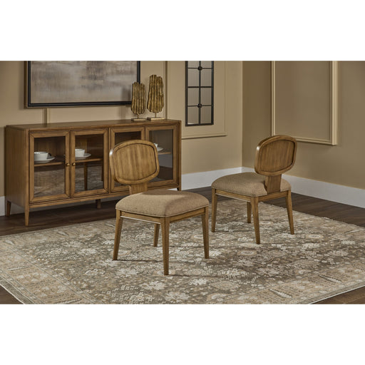 Modus Furniture Carlisle Wd Sd Chair  Wht Brd 655450496691 WA2B632 Main Image