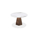 Modus Carmel Stone Top Round Dining Table in Chanelle and BronzeMain Image