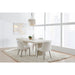 Modus Caye Stone Top Double Pedestal Dining Table with Ivory Cement BaseImage 2