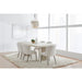 Modus Caye Stone Top Double Pedestal Dining Table with Ivory Cement BaseImage 3