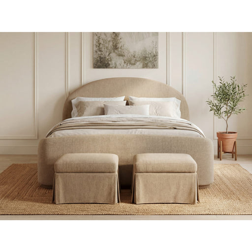 Modus Furniture Colton Uph Bed  Sourdough  WR2UH  Image 6